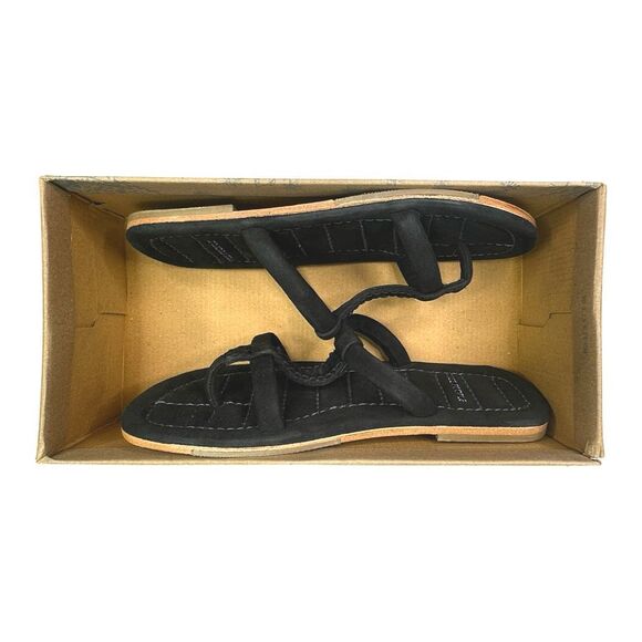 Free People Hadden Sandal - Black - Size 7.5 - Picture 10 of 11